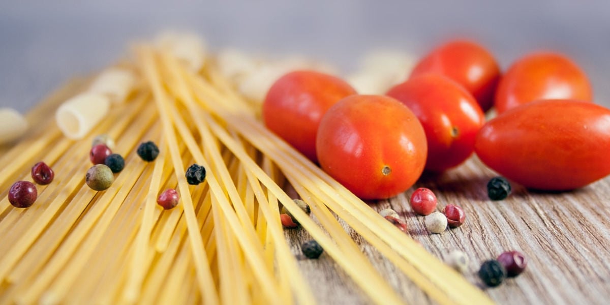 spaghetti is in veel landen verrijkt met foliumzuur